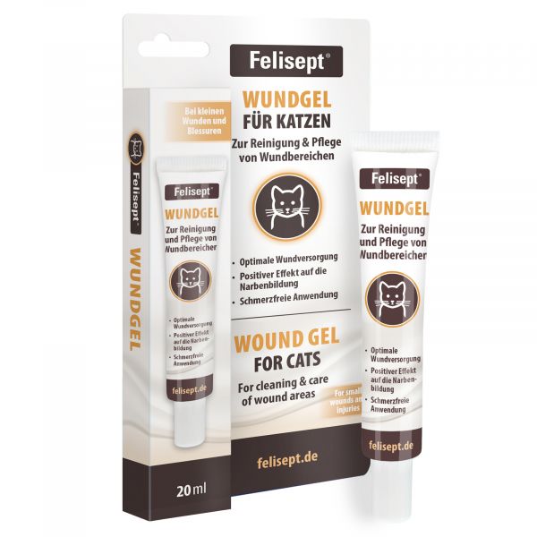 Felisept Wundgel für Katzen, 20 ml