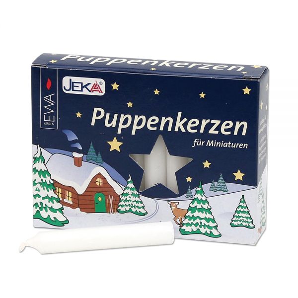 Sigro 20er Puppenlichte, weiß