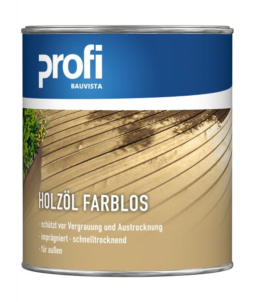 PROFI Holzöl "Farblos", 2,5 L