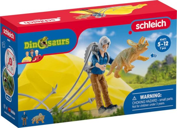 Schleich Dinosaurs, Dino Fallschirmrettung, 41471