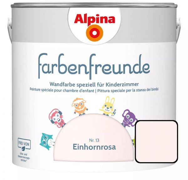 Alpina Farbenfreunde Nr. 13 Einhornrosa, 2,5 L