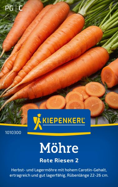 Kiepenkerl Möhrensamen Rote Riesen 2