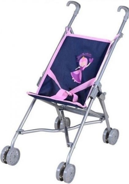 Puppenbuggy - Prinzessin blau