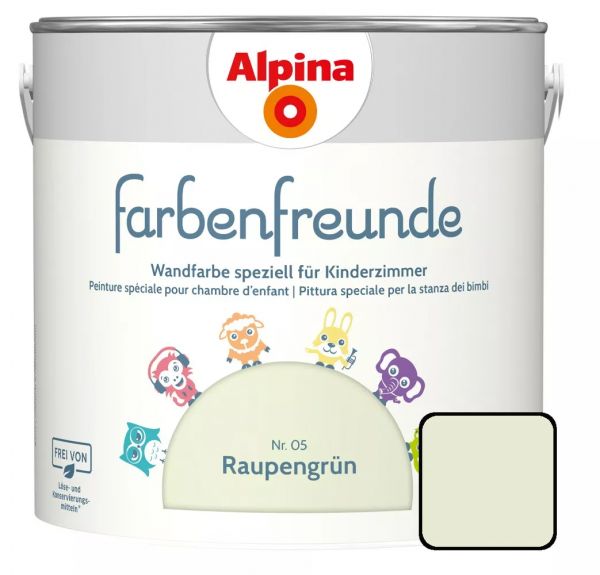 Alpina Farbenfreunde Nr. 05 Raupengrün,2,5L