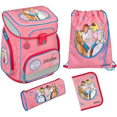 Scooli EasyFit Schulranzen "Bibi&Tina", 5tlg.