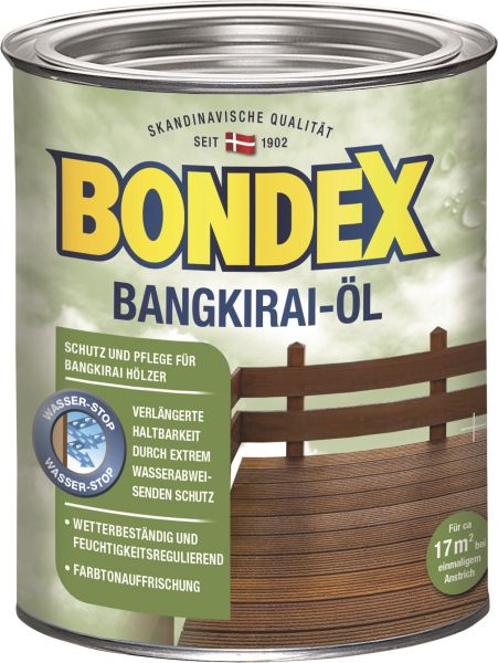 BONDEX Bangkirai-Öl, 750 ml