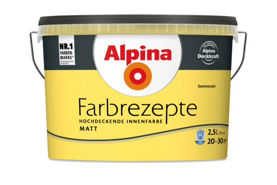 Alpina Farbrezepte "Sommerzeit"