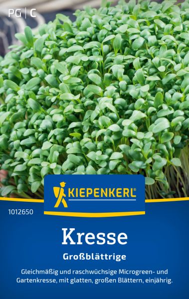 Kiepenkerl Kressesamen Großblättrige