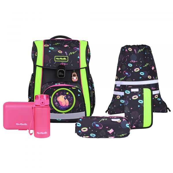 McNeill Ergo BRAVO - "Capybar", Schulranzen, 9tlg.