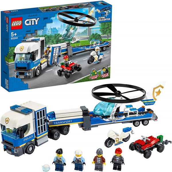 LEGO City - Polizeihubschrauber - Transport, 60244