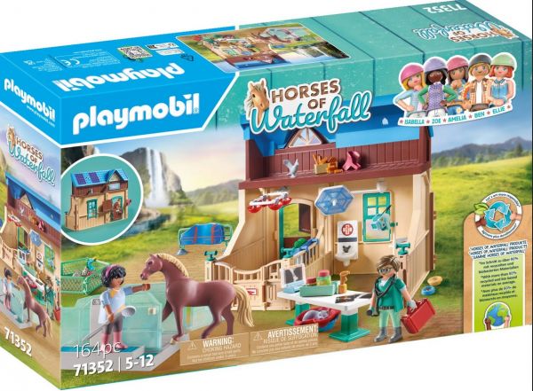 Playmobil Horses of Waterfall " Reittherapie und Tierarzt " - 71352