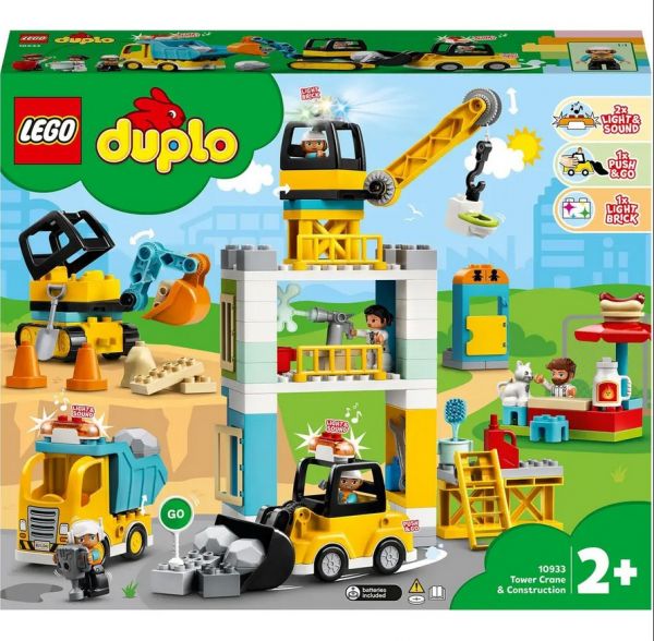 LEGO Duplo Baustelle mit Licht und Ton - 10933