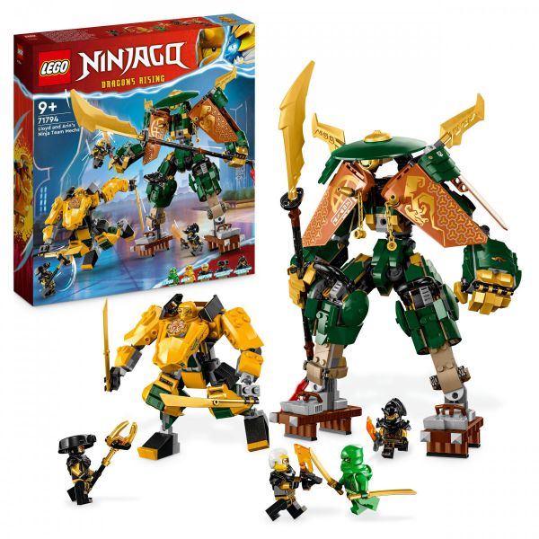 LEGO Ninjago Lloyd und Arin´s Ninja Team Mechs, 71794