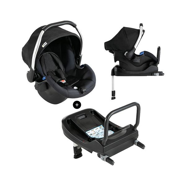 Hauck Babyschale Comfort Fix inkl. Isofix Base, Black