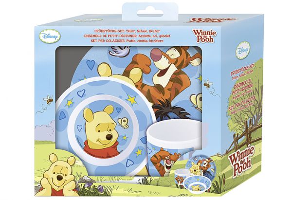 Kinder-Geschirrset "Winnie the Pooh", 3-tlg.