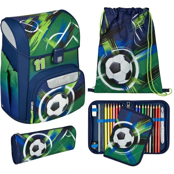 Scooli EasyStart Schulranzen "Soccer Champ", 5tlg.