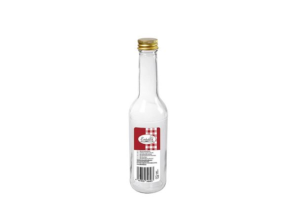 Gradhalsflasche 350 ml mit 28 mm PP-Verschluss