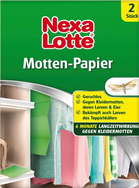 Nexa - Lotte Mottenschutzpapier, 2 Stück
