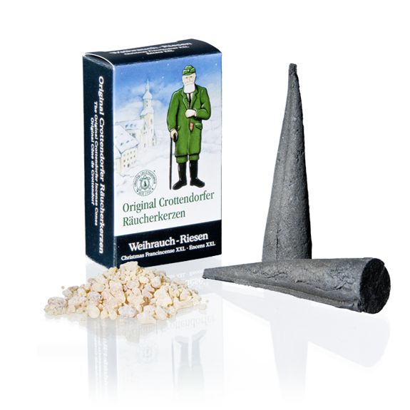 Crottendorfer Räucherkerzen "Weihrauch" - Riesen