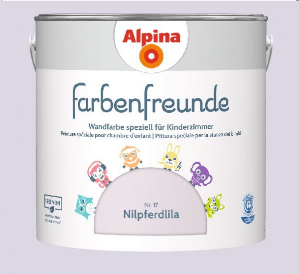 Alpina Farbenfreunde Nr. 17 Nilpferdlila, 2,5 L