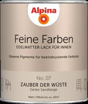 Alpina Feine Farben Lack No. 07 – "Zauber der Wüste"