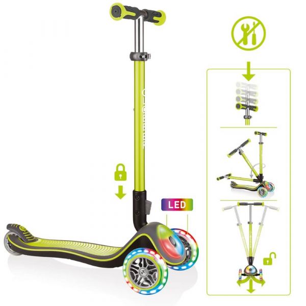 Globber Elite Flashlight, grün