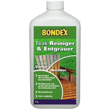 BONDEX Teak-Reiniger & Entgrauer, 1 L