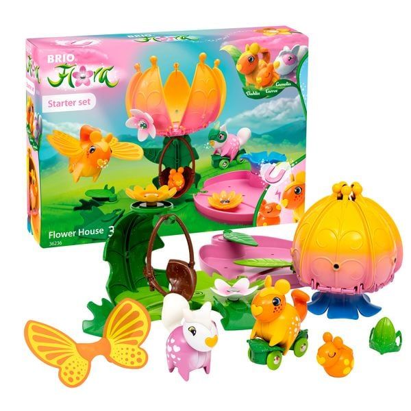 Brio - Flora Starter Set, Blumenhaus