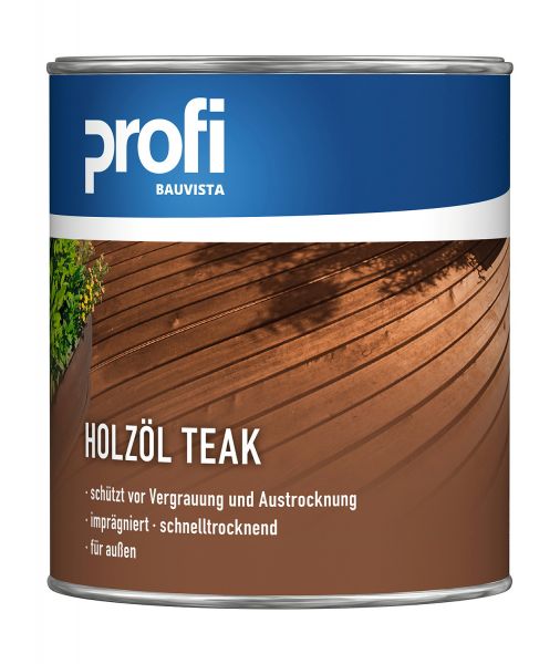 PROFI Holzöl "Teak", 750 ml