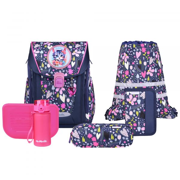 McNeill Ergo PRIMO - "In the Garden", Schulranzen, 9tlg.