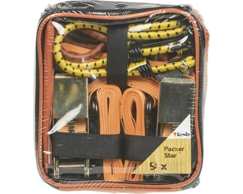 kwb Spanngurte Set 9tlg. , in Nylontasche
