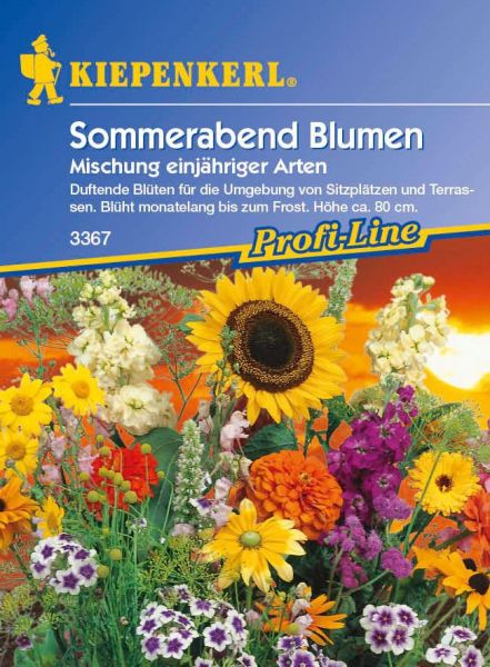 Kiepenkerl Sommerabend Blumen Mischung einjähriger Arten