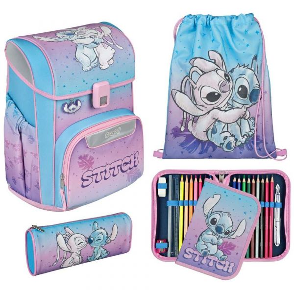 Scooli EasyStart Schulranzen "Lilo & Stitch", 5tlg.