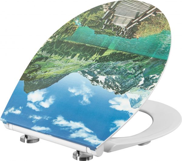 WC-Sitz PURE NATURE Duroplast, Absenkatuomatik