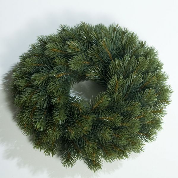 Edeltannenkranz, grün, 34 cm