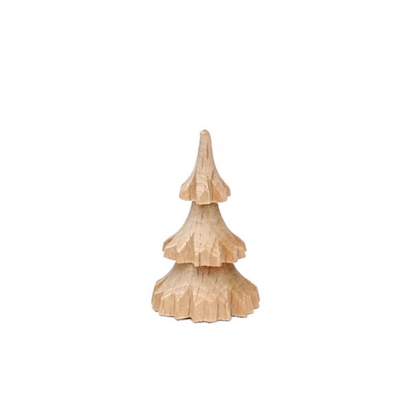 Sigro Holz Baum klein gedrechselt, natur