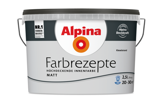 Alpina Farbrezepte "Kieselstrand"