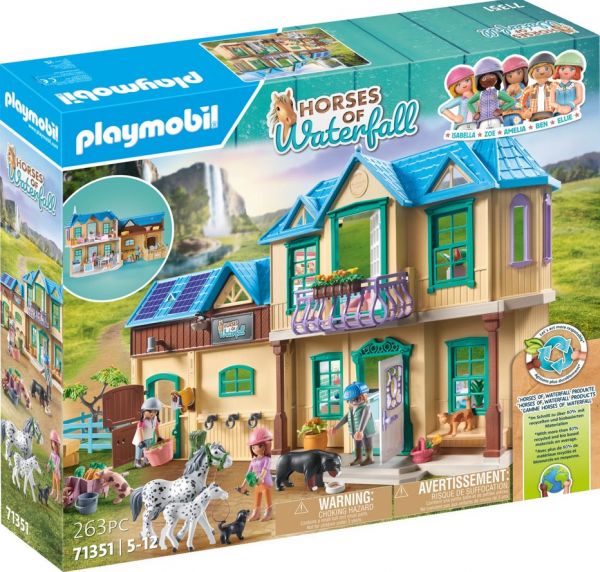 Playmobil Horses of Waterfall " Waterfall Ranch " - 71351