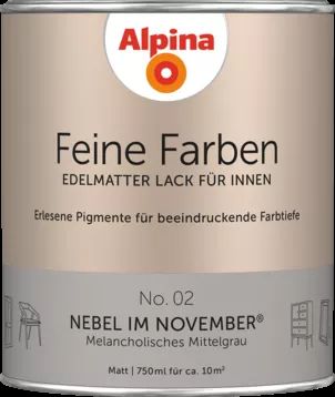 Alpina Feine Farben Lack No. 02 - "Nebel im November"