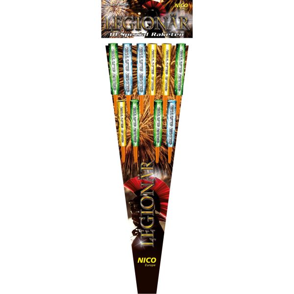 Legionär, 10er-Raketen-Beutel